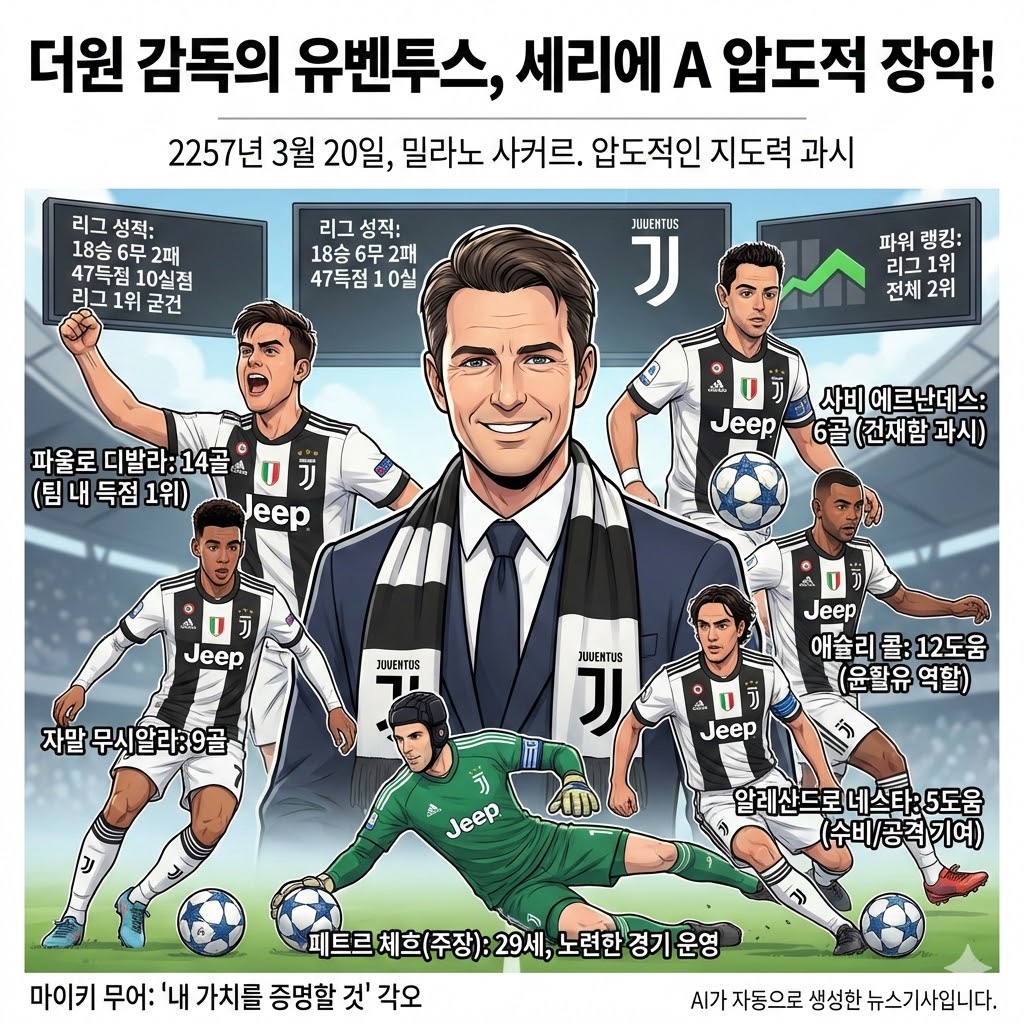 [더원 매직] 유벤투스, 세리에A 폭격!